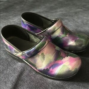 Colorful Dansko Clogs